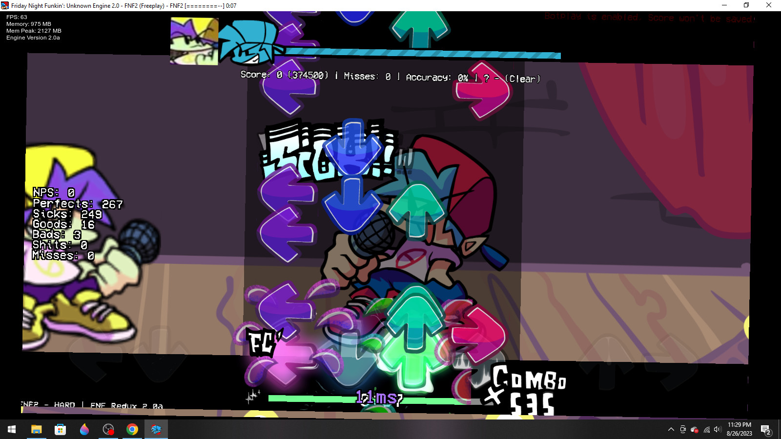 [SENSITIVE CONTENT] FNF 2 but i edited the chart (a little bit) Mod for ...