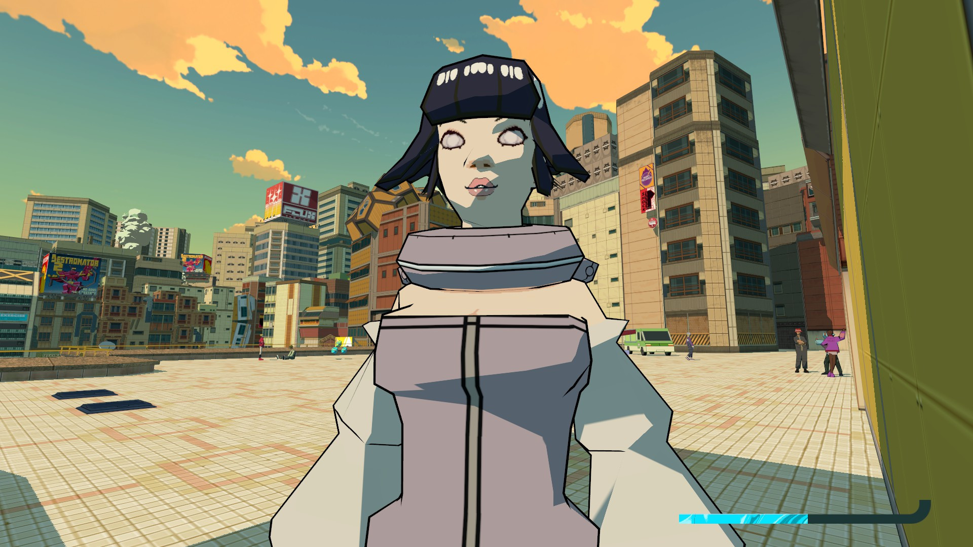 Hinata skin for Bel Mod for Bomb Rush Cyberfunk | BRC Mods