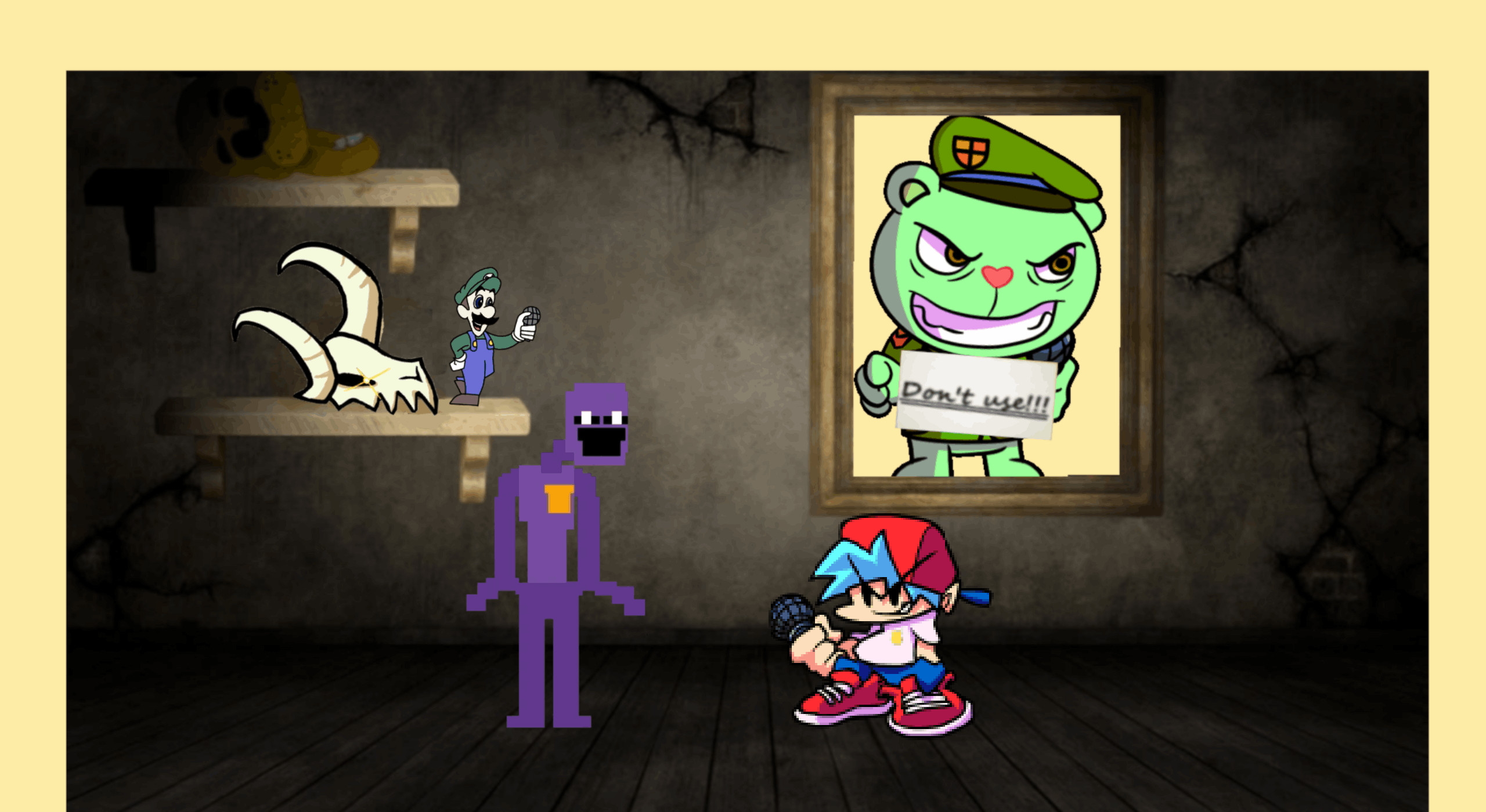 Friday Night Funkin VS Dave (DSAF)Psych EnginePort