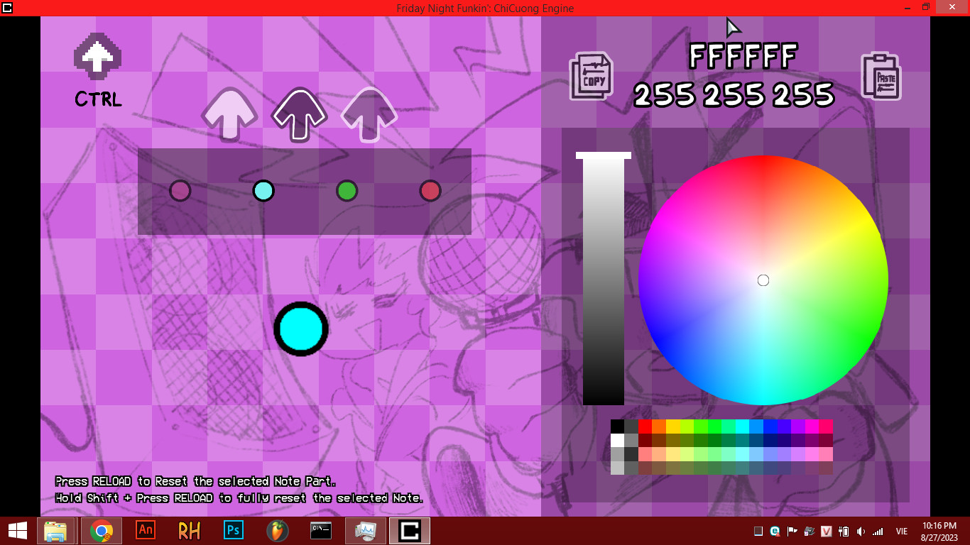 THE SMALLEST CIRCLE NOTE assets V0.7 Mod for Friday Night Funkin' | FNF ...
