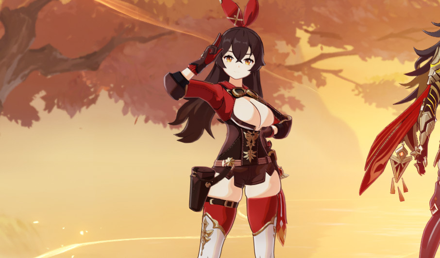 Amber Mod - Skimpy outrider outfit
