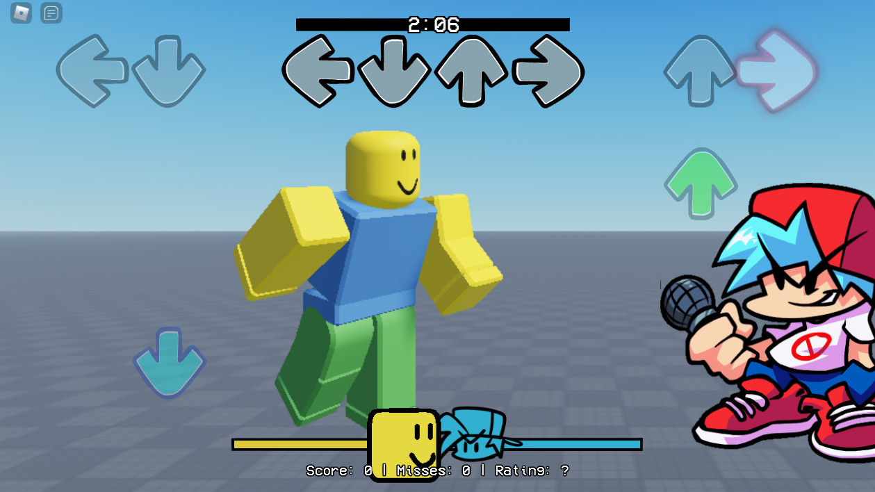 Fridat Night Funkin' Vs Roblox Noob (PsychEngine)