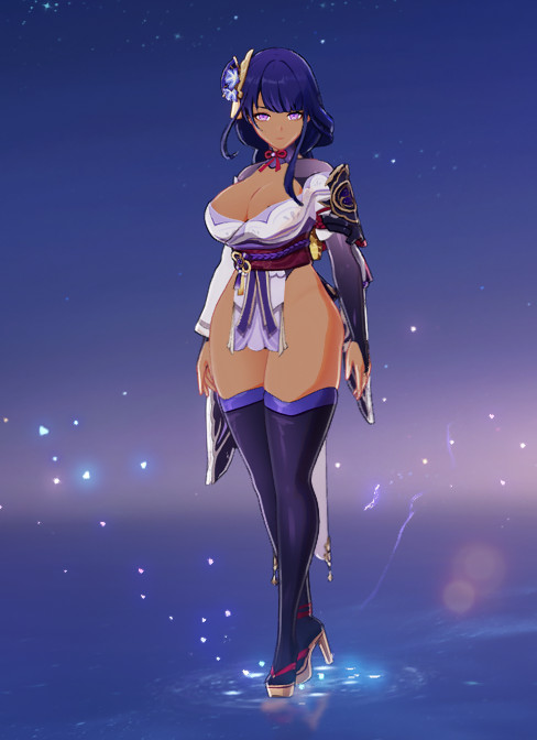 BH Raiden but she's Darkskin