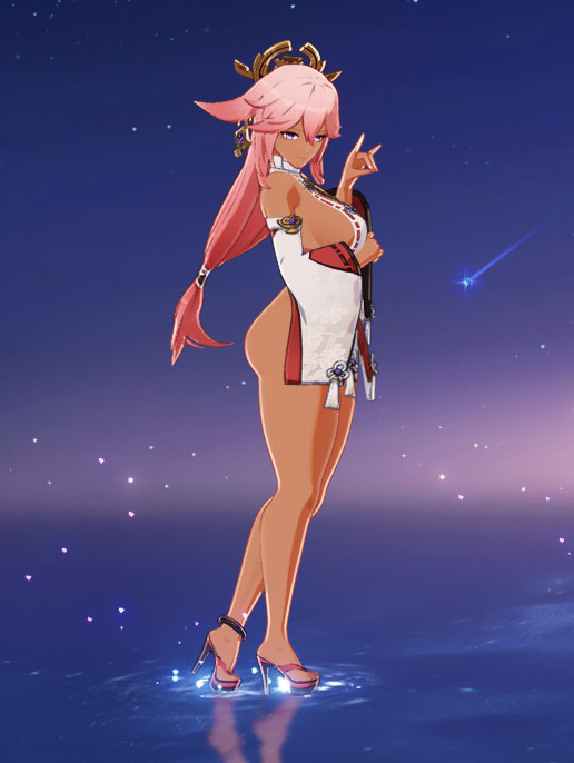 BH Yae but she's Darkskin