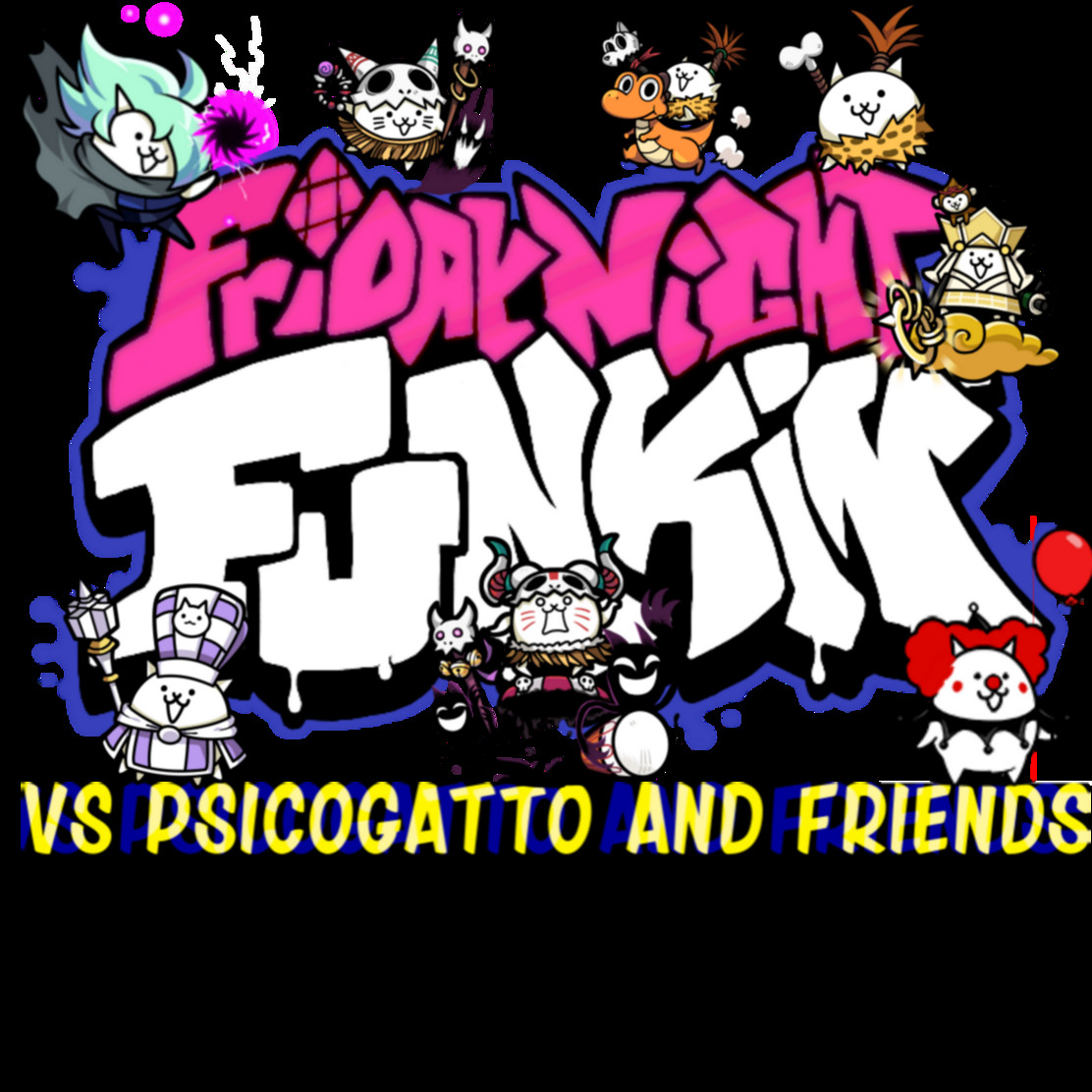 friday night funkin vs psicogatto and friends