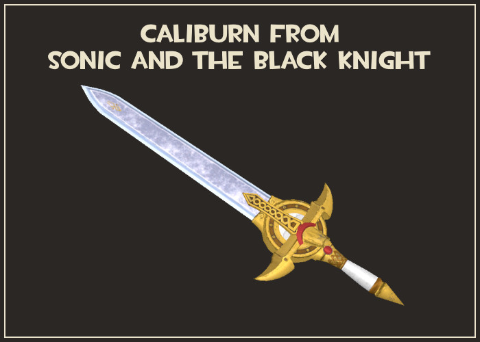 Caliburn From Sonic and the Black Knight (Casual)