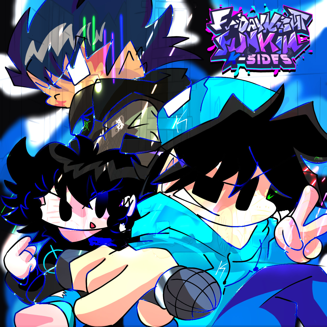 friday night funkin k-side Mod for Friday Night Funkin' | FNF Mods