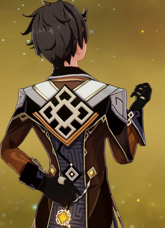 Zhongli was forced to get a haircut by me~