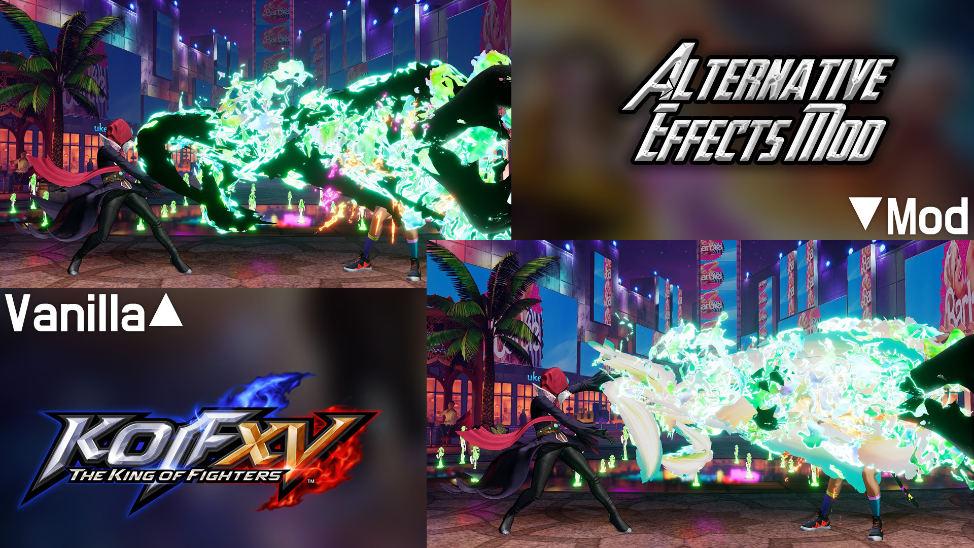 Alternative Effects Pack Mod for The King of Fighters XV | KoFXV Mods