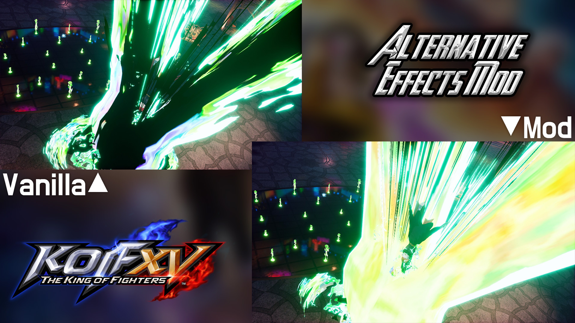 Alternative Effects Pack Mod for The King of Fighters XV | KoFXV Mods