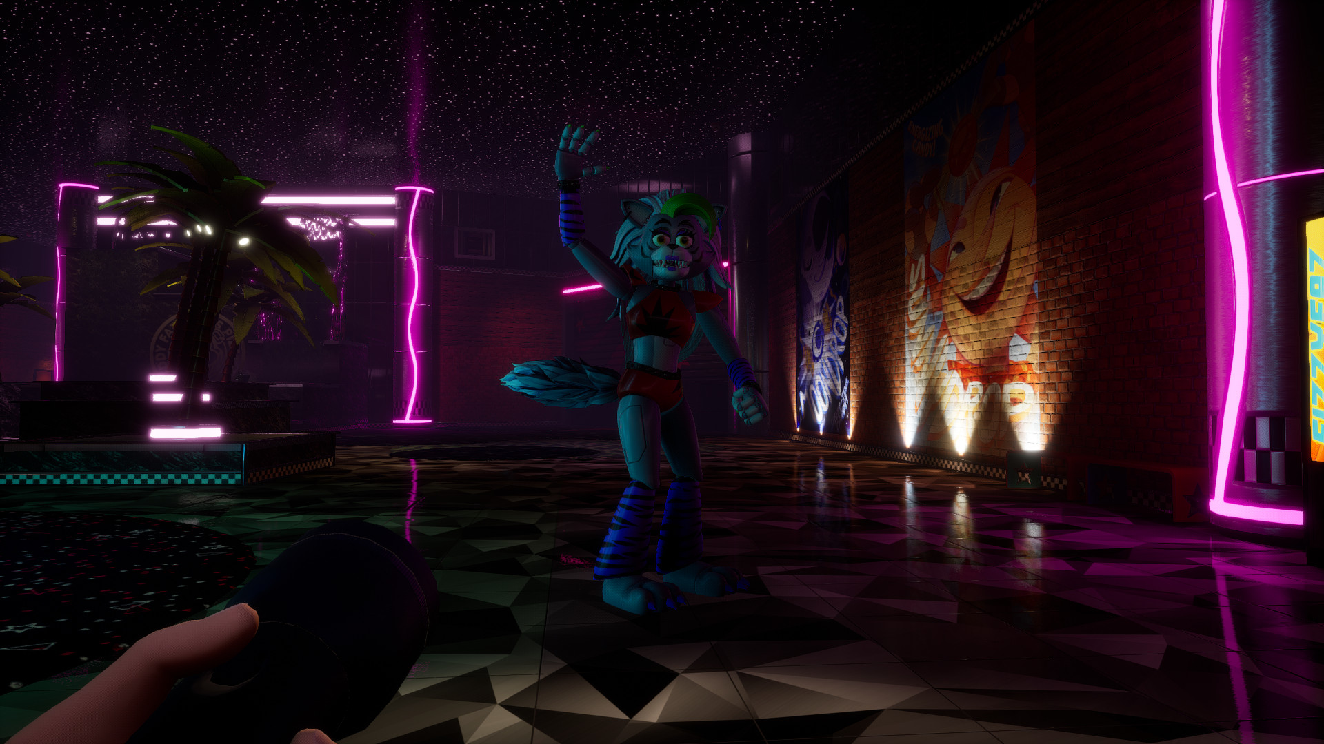 Roxy Over Freddy Mod for Five Nights at Freddy's Security Breach | FNaF ...