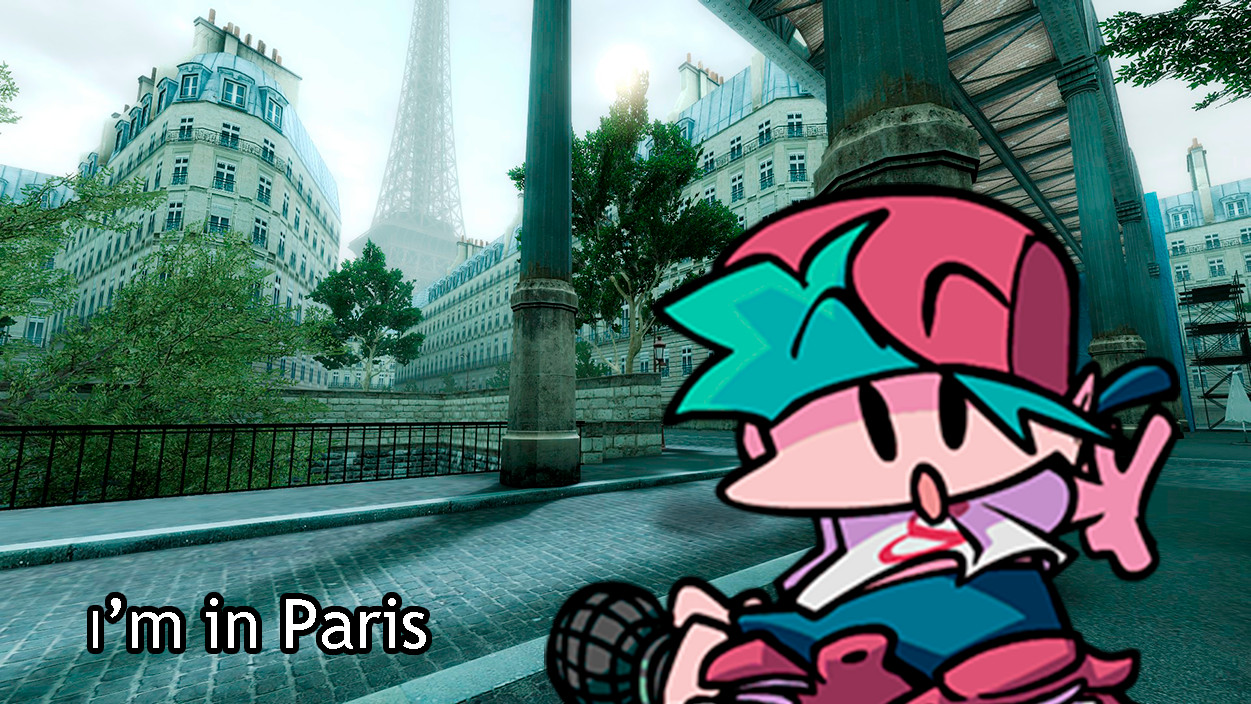I'm in Paris