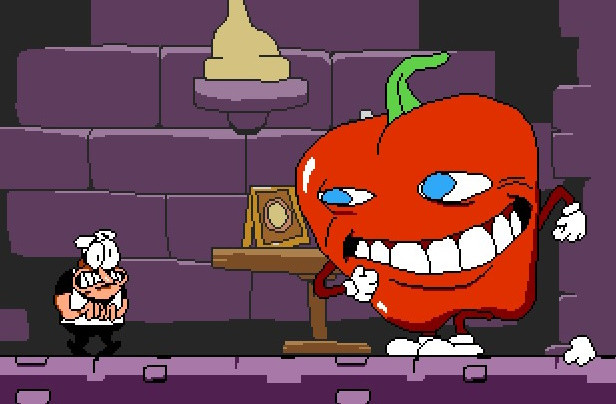 Pepperman is removed from the game entirely [Pizza Tower] [Mods]