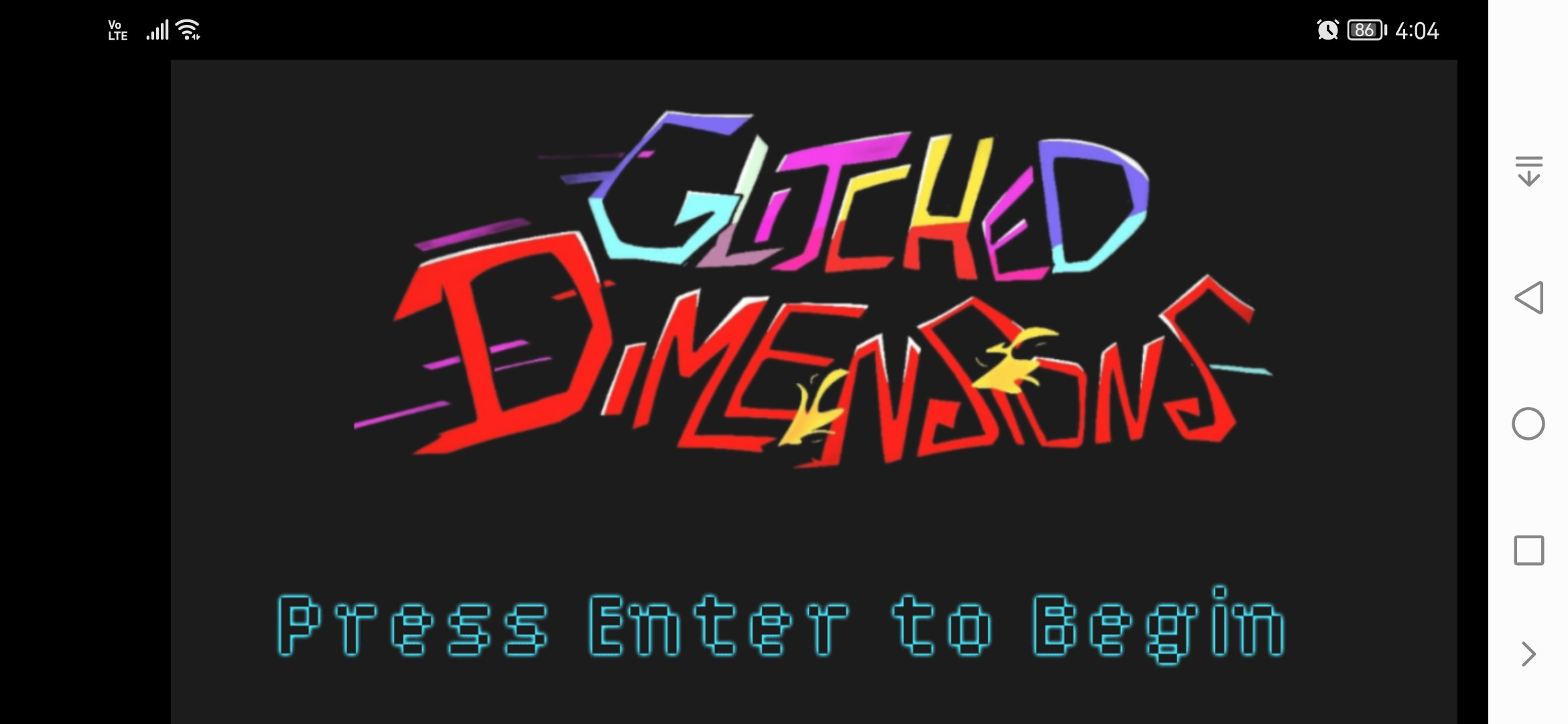 FNF GLITCHED DIMENSIONS TEMP1