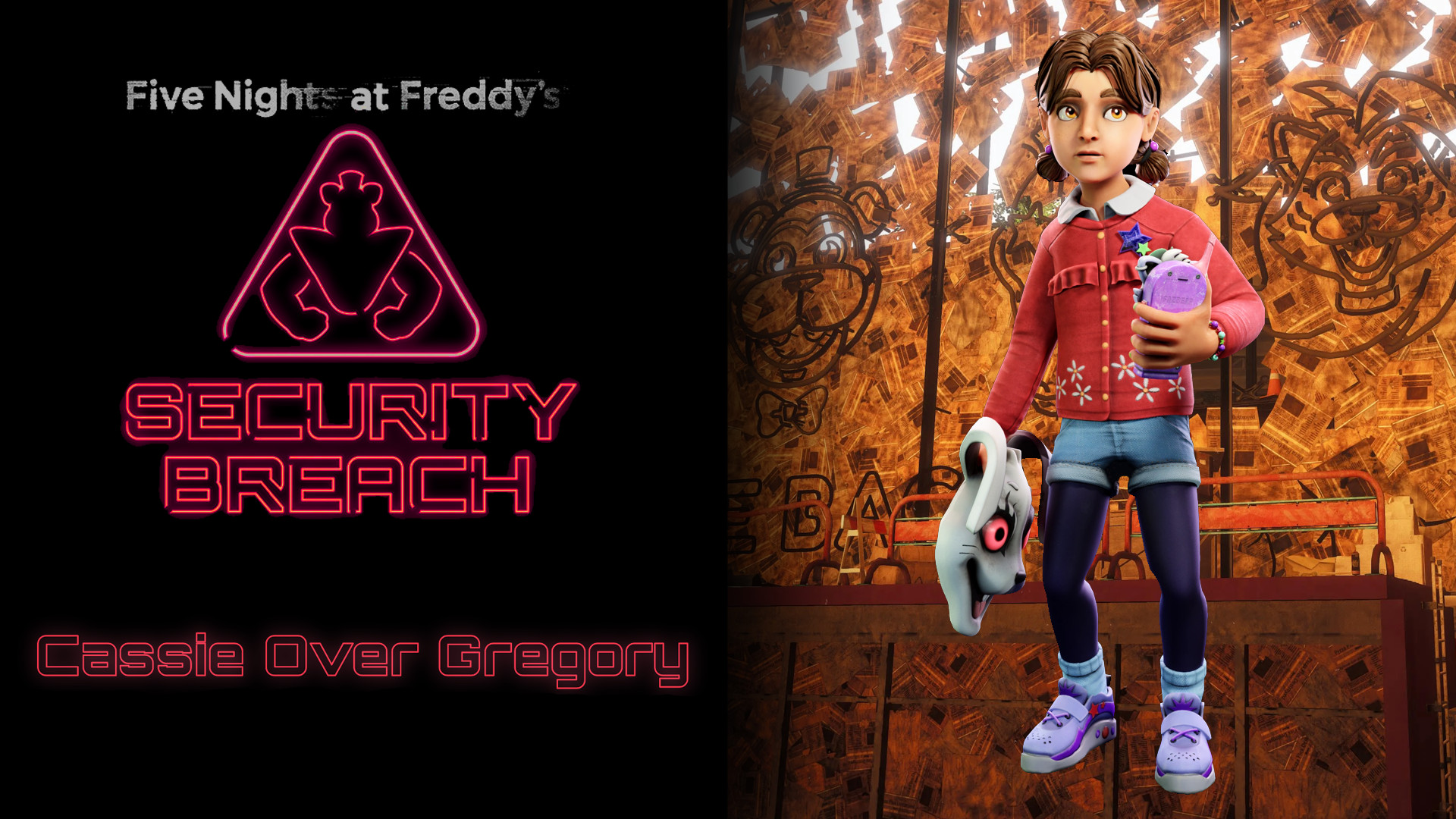 GREGORY WE MADE IT OUT!  Five Nights at Freddy's: Security Breach