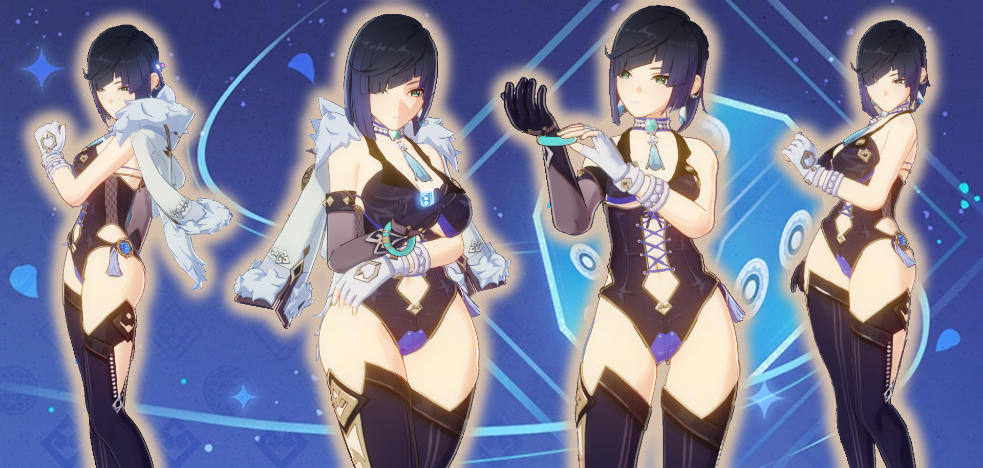 Yelan Sexy Dealer Thicc & Lore Friendly