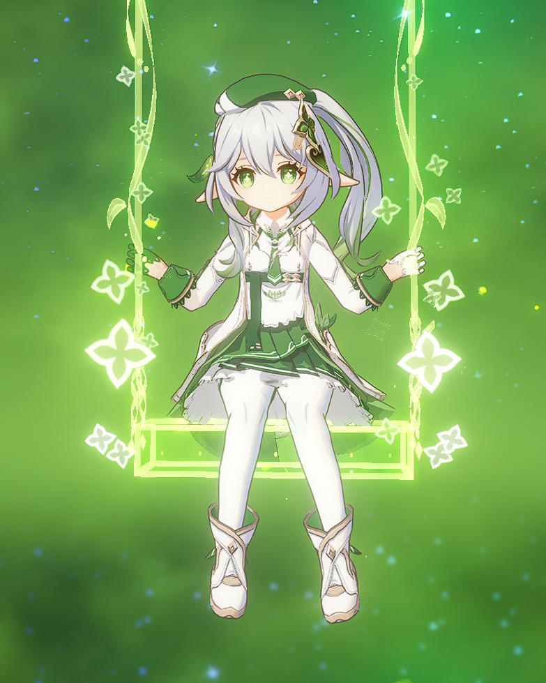 Nahida -"Verdant Sky" Outfit- Recolor