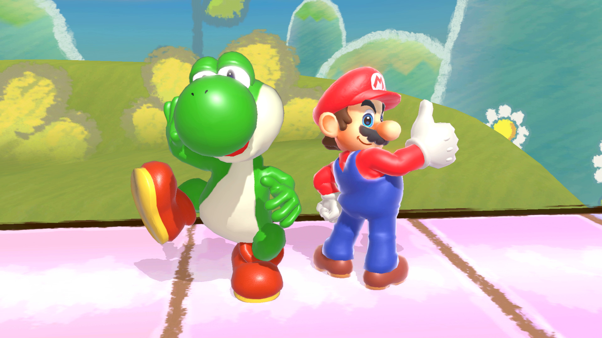 SMB Wonder Styled Mario [Super Smash Bros. Ultimate] [Mods]