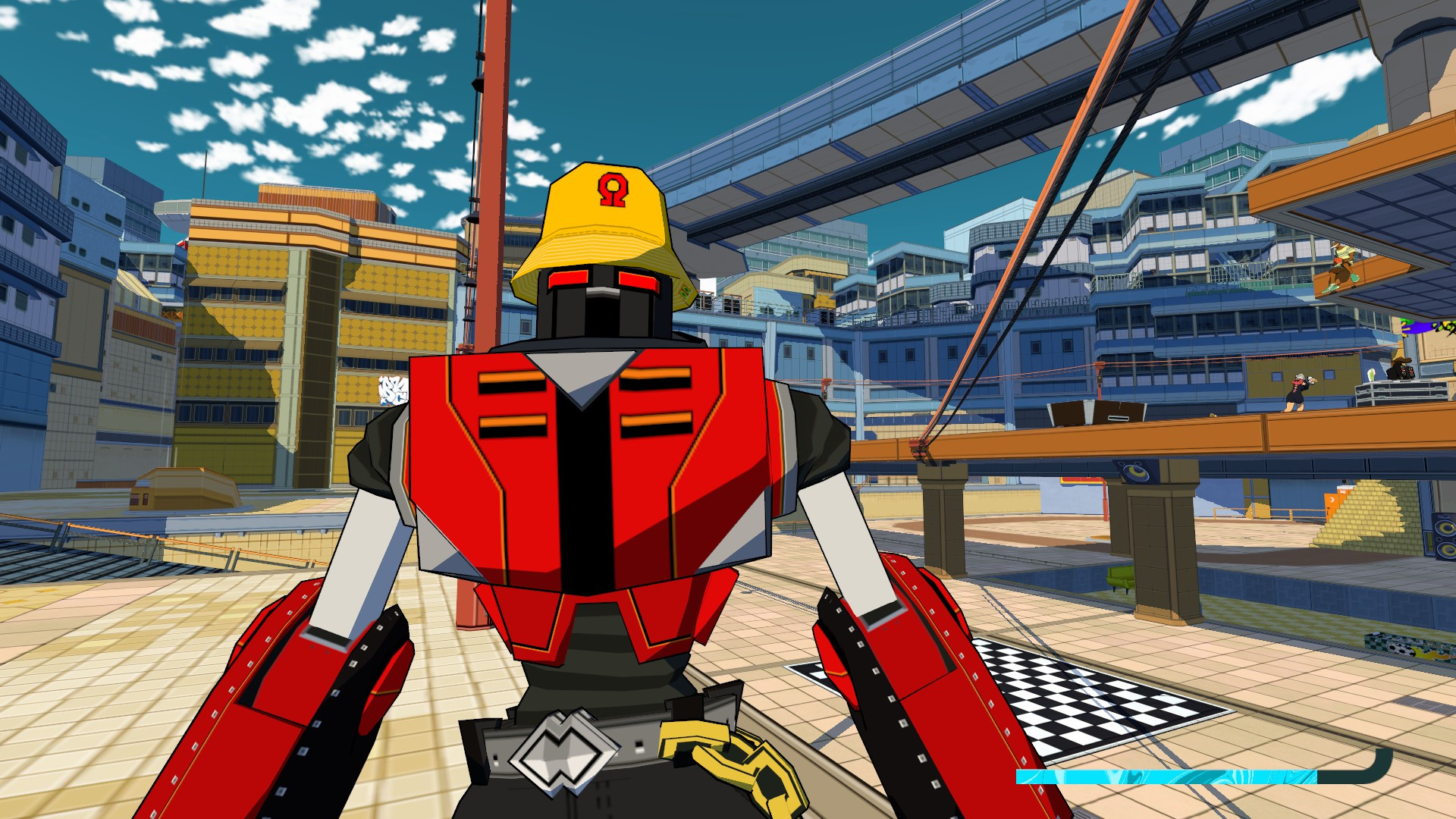 E-123 Omega skin for Base [Bomb Rush Cyberfunk] [Mods]