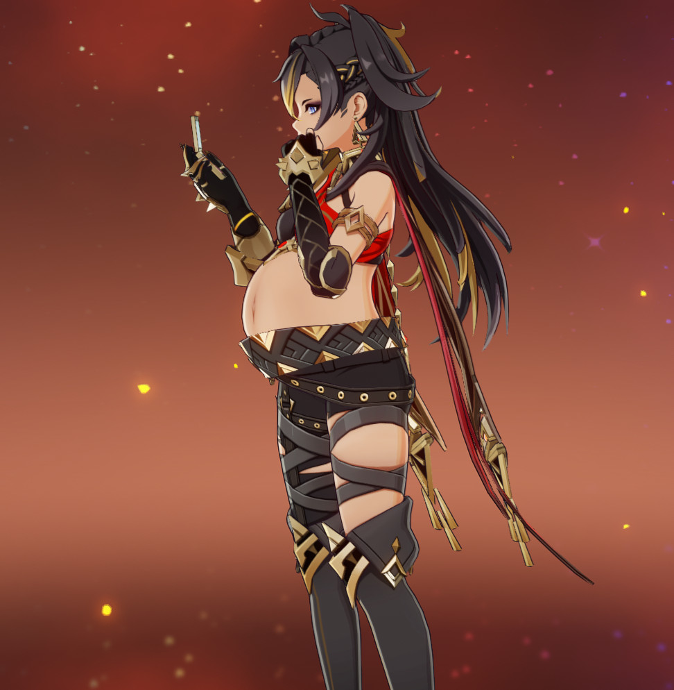 Dehya Pregnant_vanilla Outfits