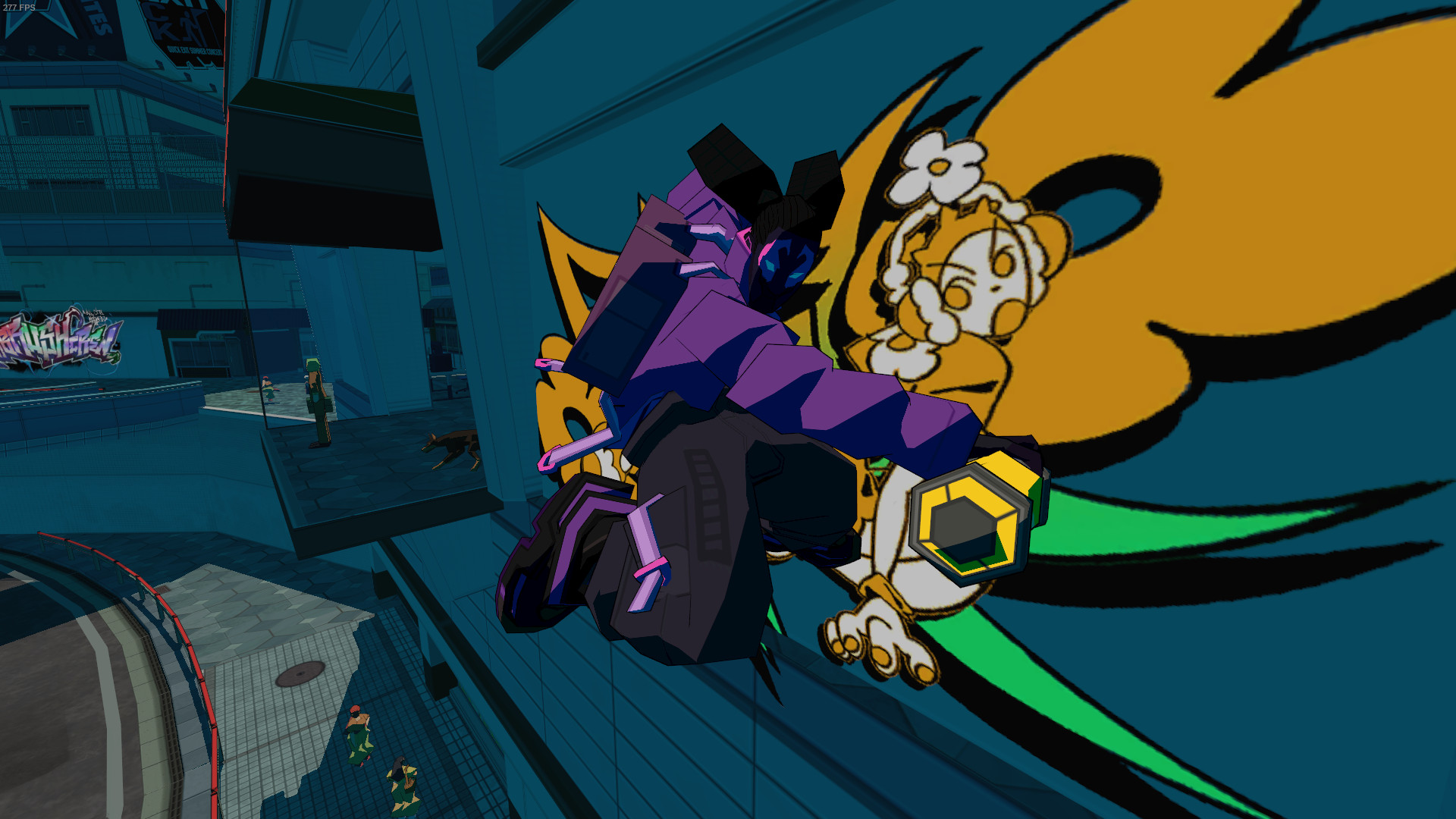 Prowler inspired skin for Tryce [Bomb Rush Cyberfunk] [Mods]