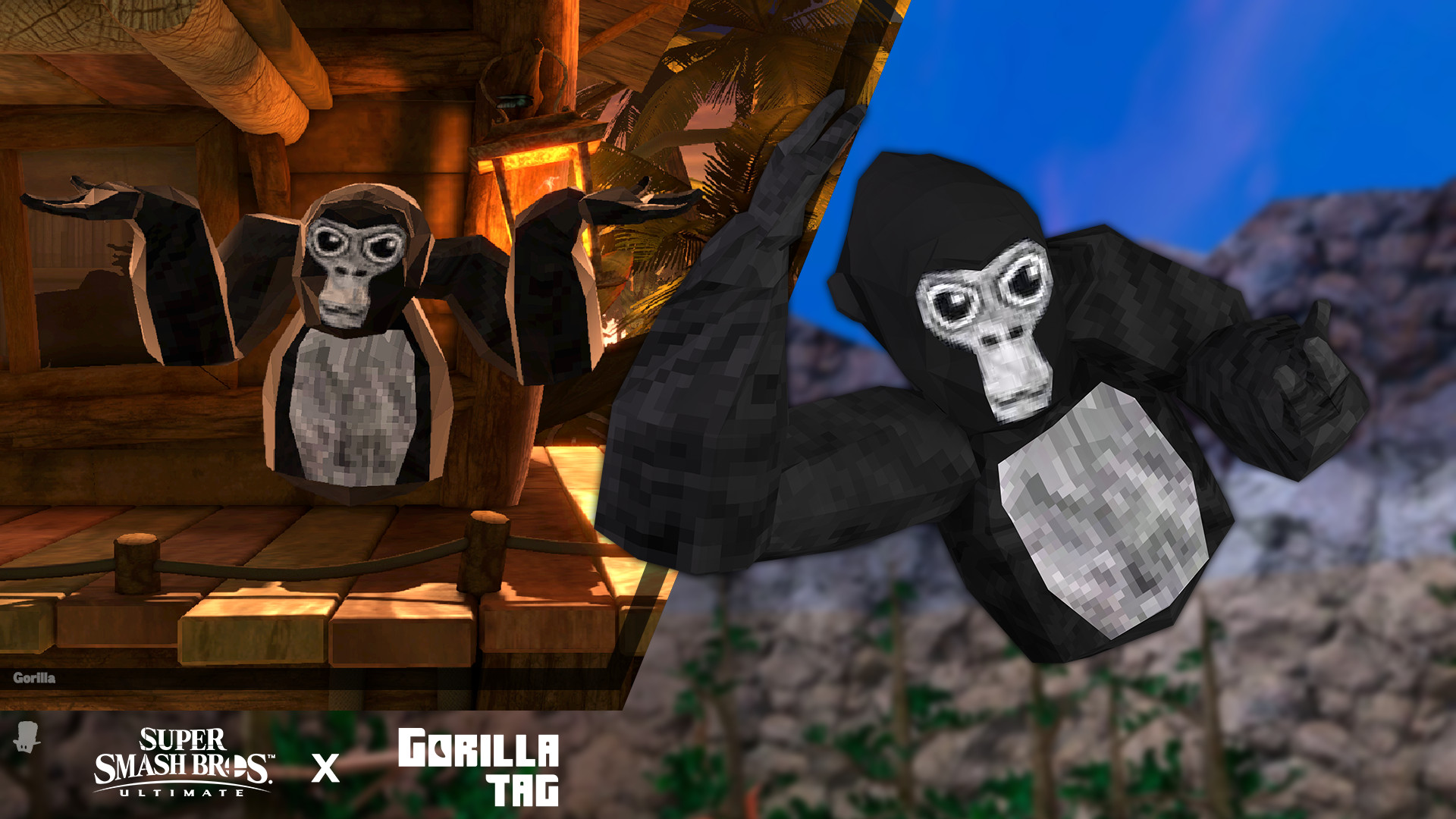 Gorilla (Gorilla Tag) [Super Smash Bros. Ultimate] [Mods]