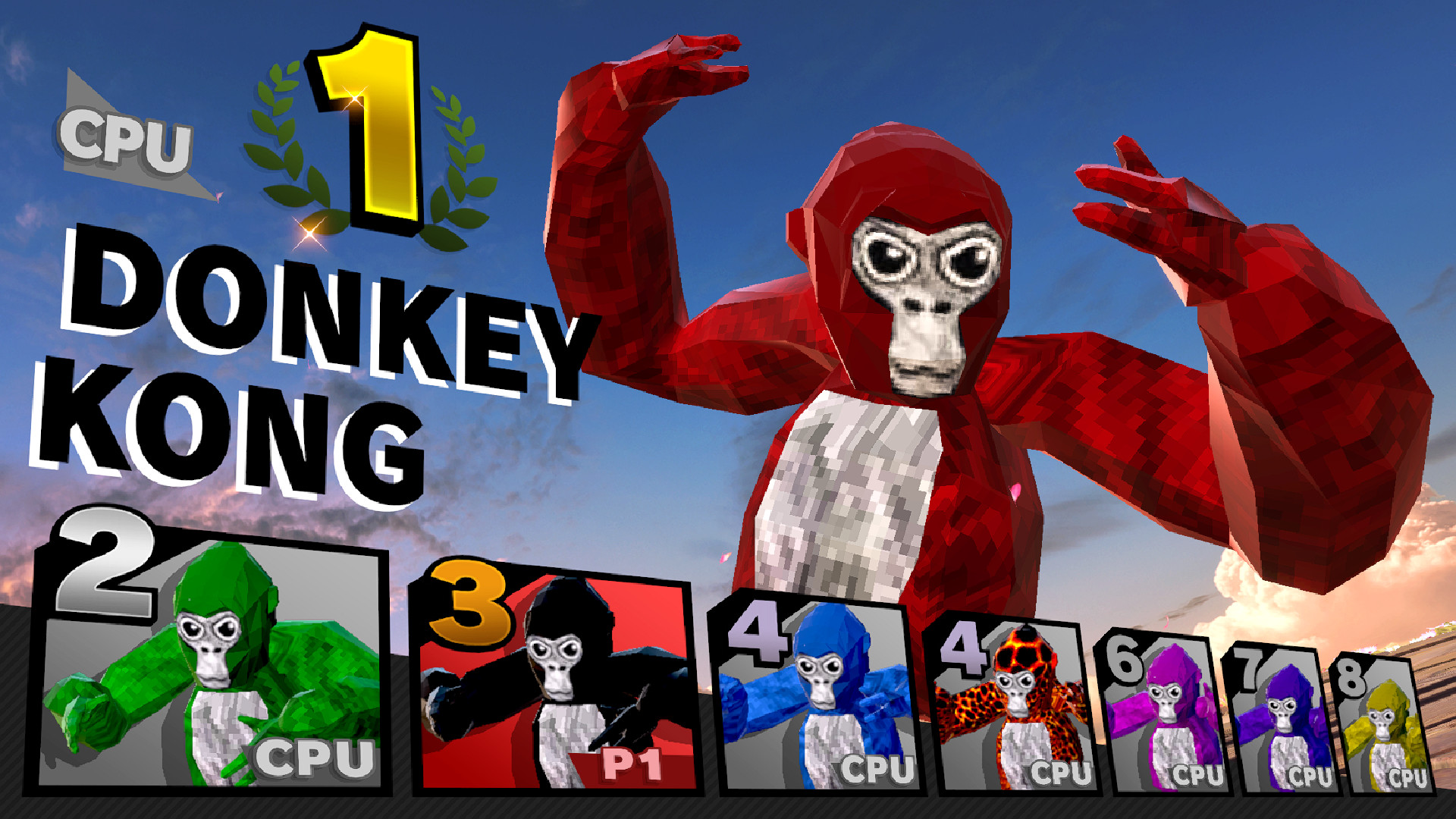 Gorilla (Gorilla Tag) [Super Smash Bros. Ultimate] [Mods]