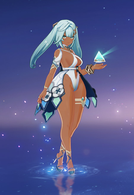 BH Faruzan but she's Darkskin