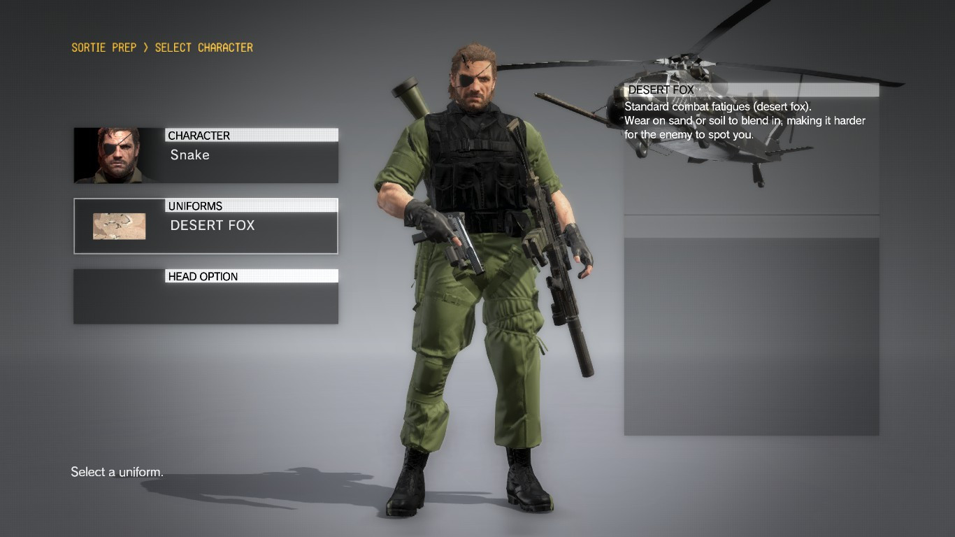 mgsv female battle dress mod MSF Gear for DD Staff at Metal Gear Solid V: The Phantom Pain Nexus Stargate SG-1 Battle Dress Uniforms