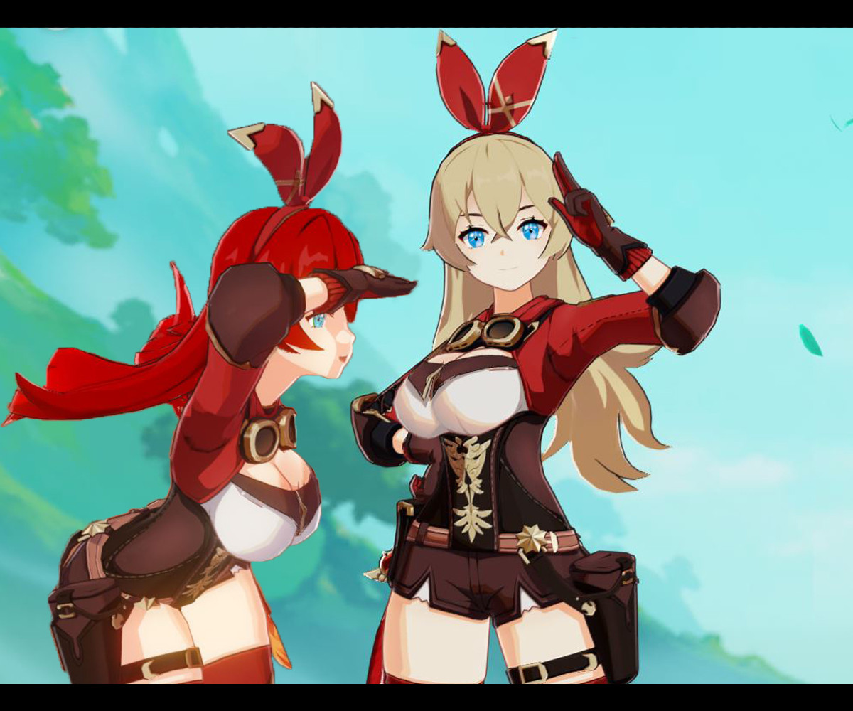 RED & Blondie Amber THICC (recolor)