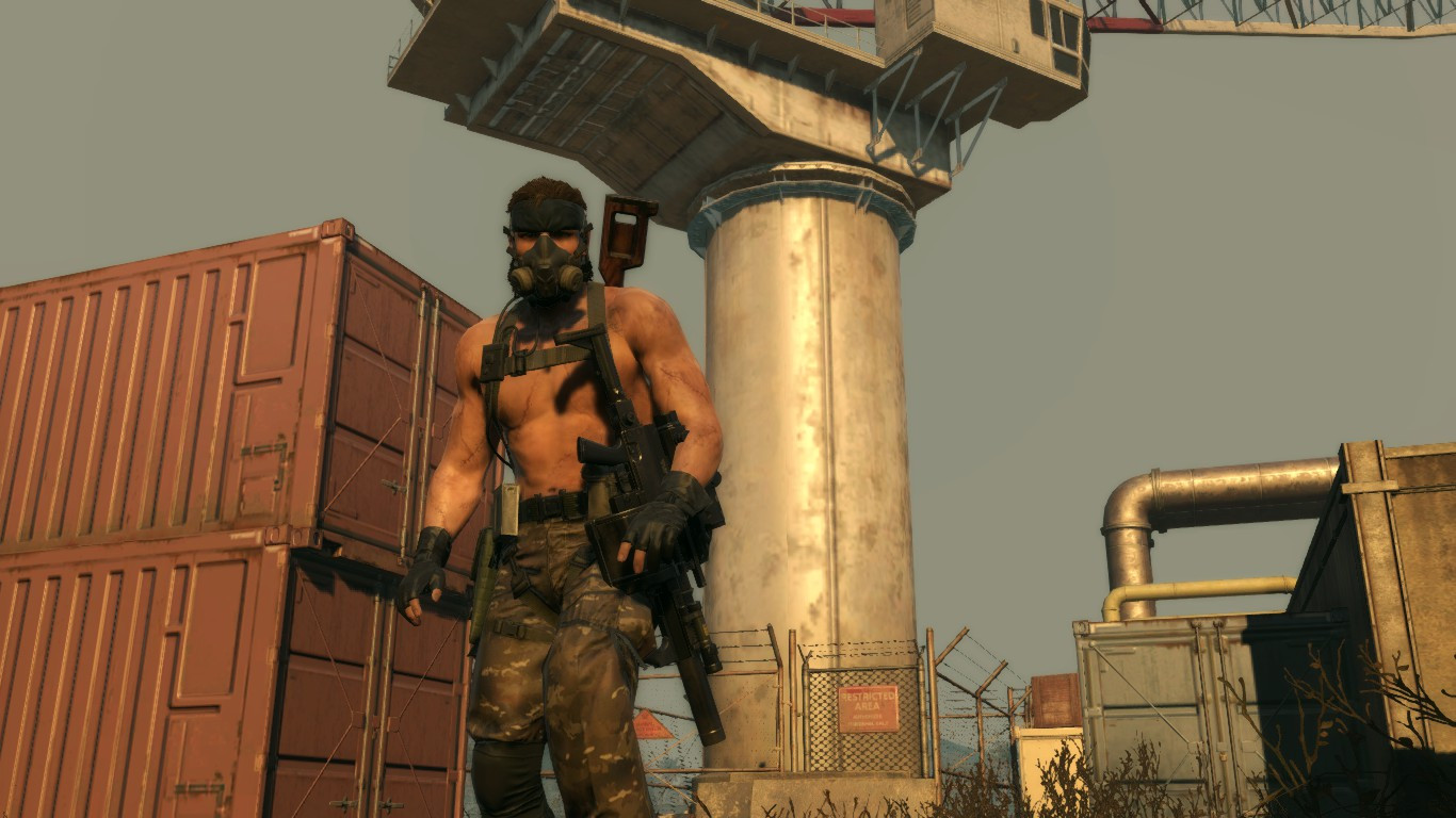 Gasmask for Avatar Revamped Mod for Metal Gear Solid V: The Phantom Pain | MGSV  Mods
