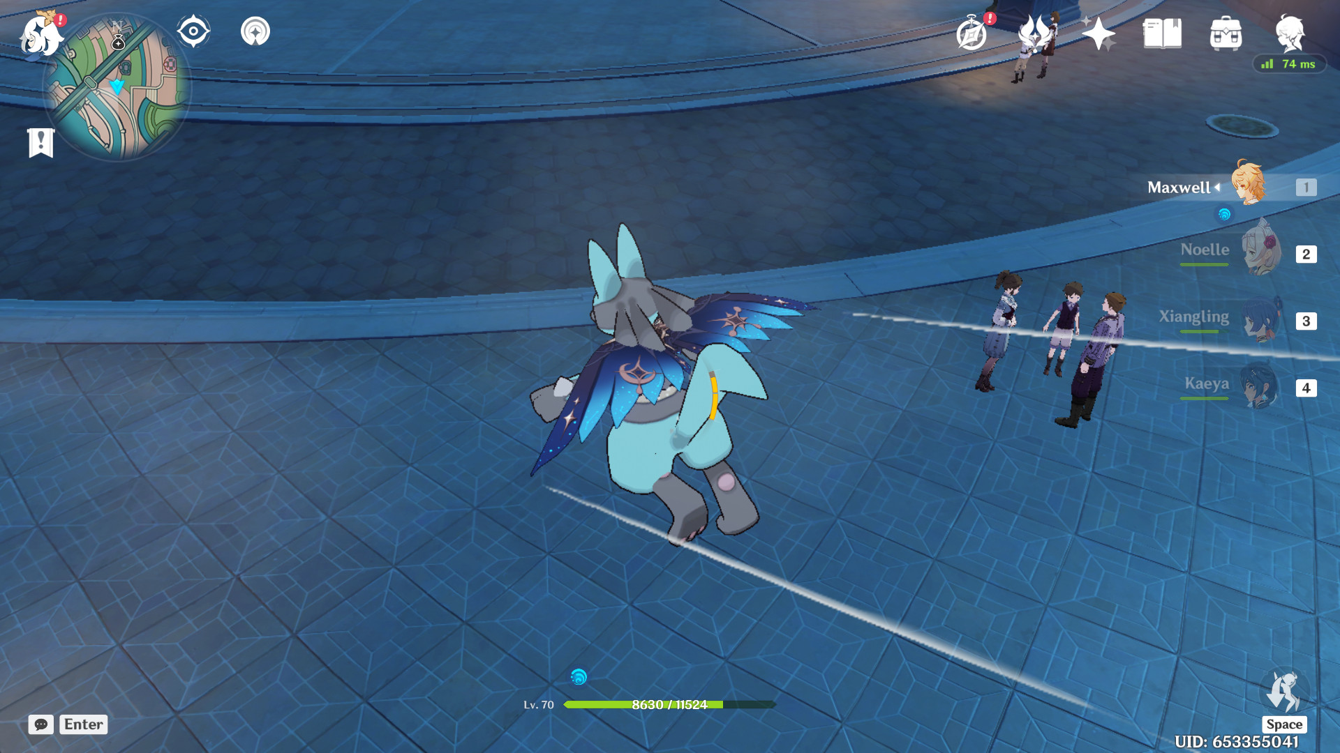 Lucario Over Aether