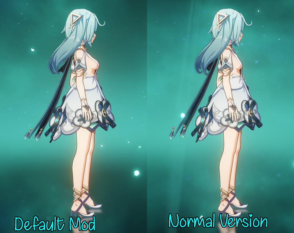 Faruzan Uncensored ( With proper sideboob )