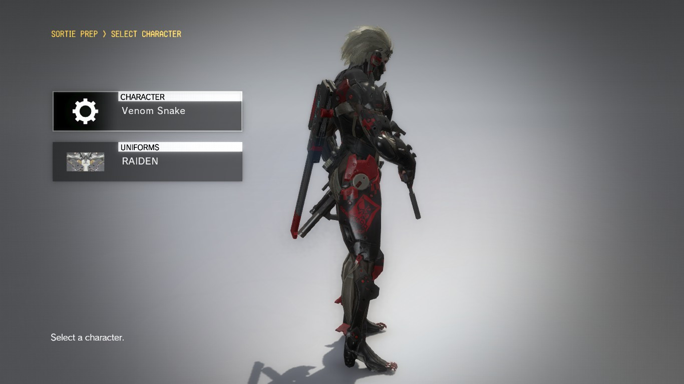 Desperado Raiden [SB Compatible] Mod for Metal Gear Solid V: The ...