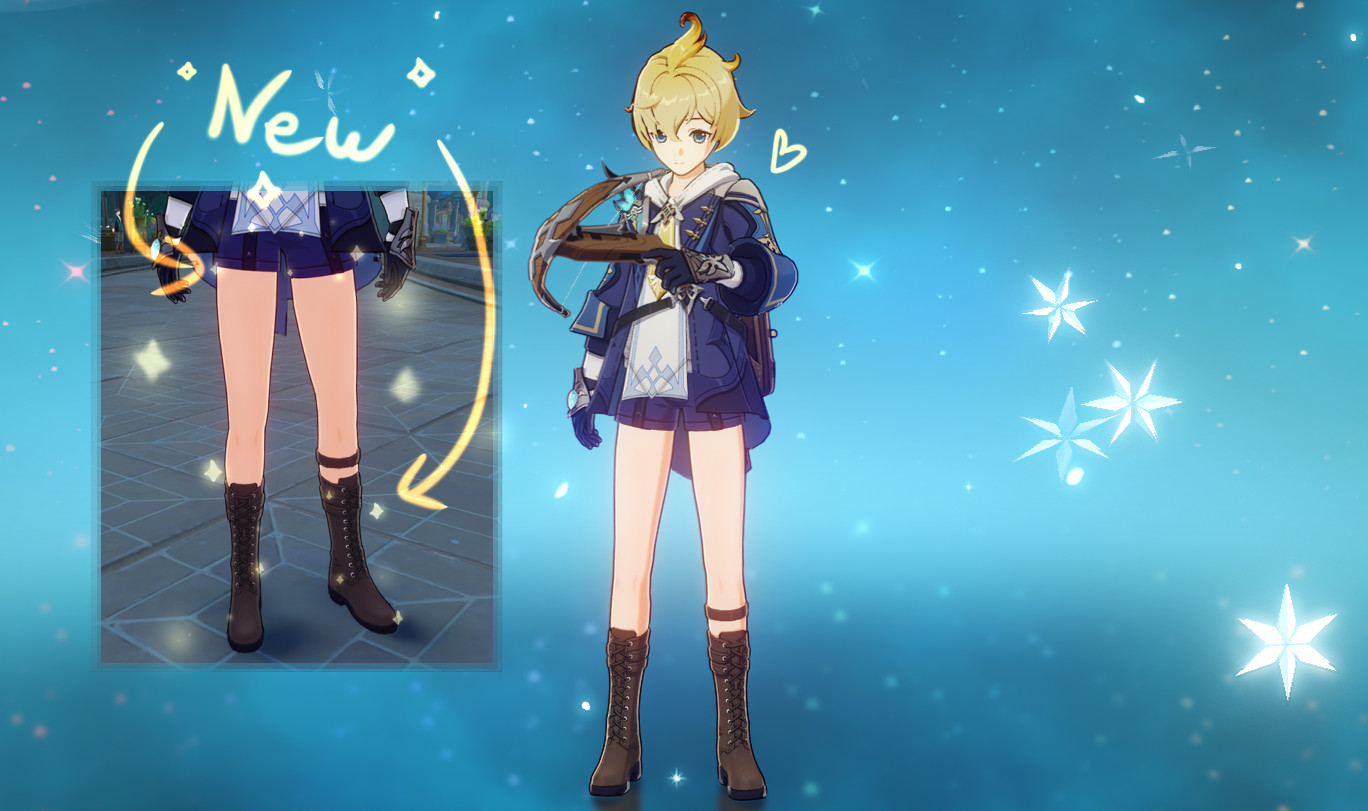 Mika new Shorts and Boots
