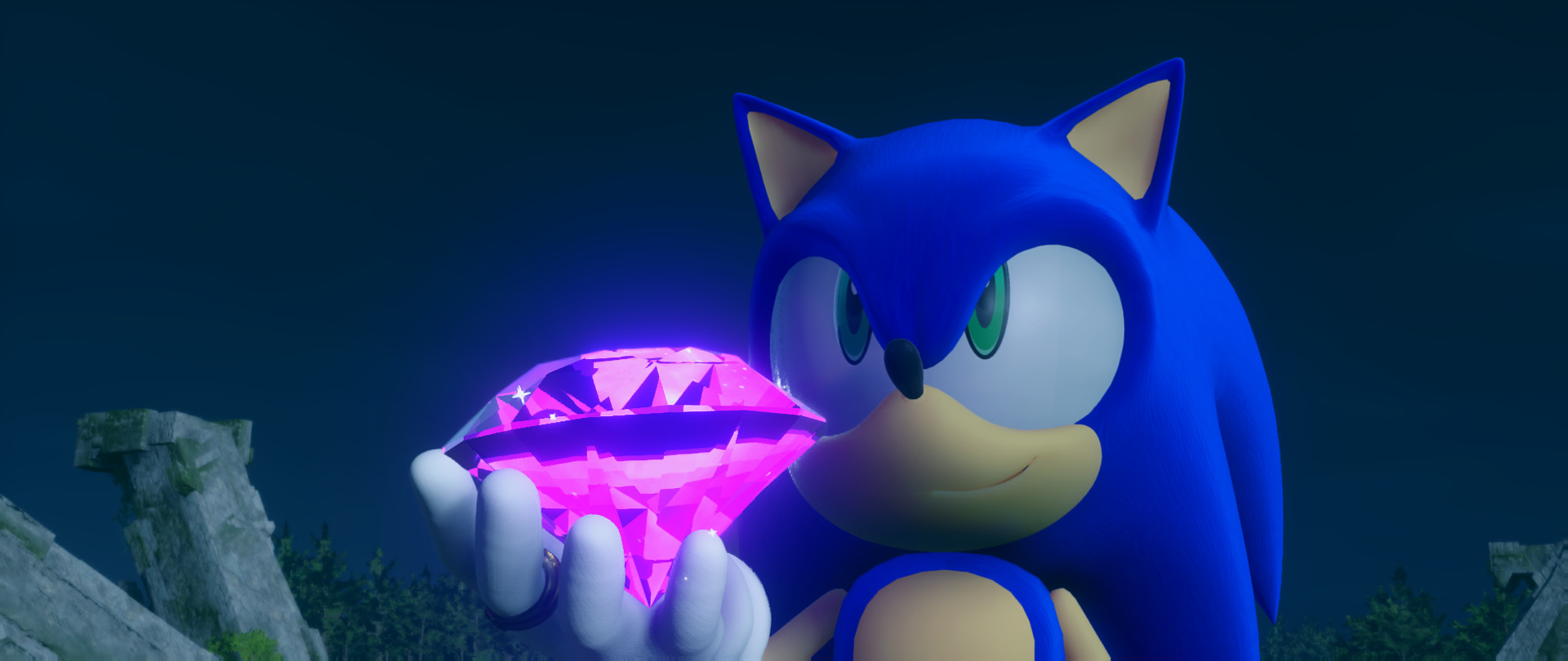 Wii - Sonic and the Secret Rings - Darkspine Sonic - The Models