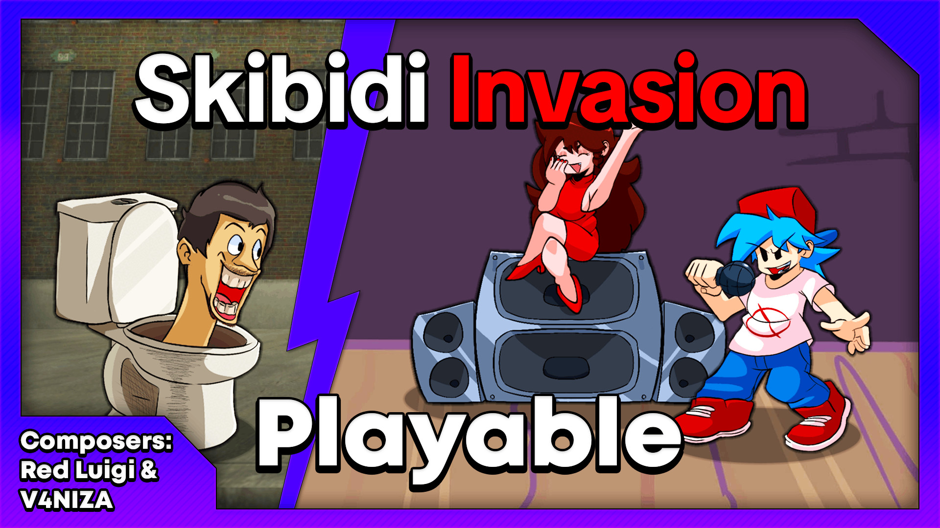 Skibidi invasion - Fan Made Funkin'The Musical