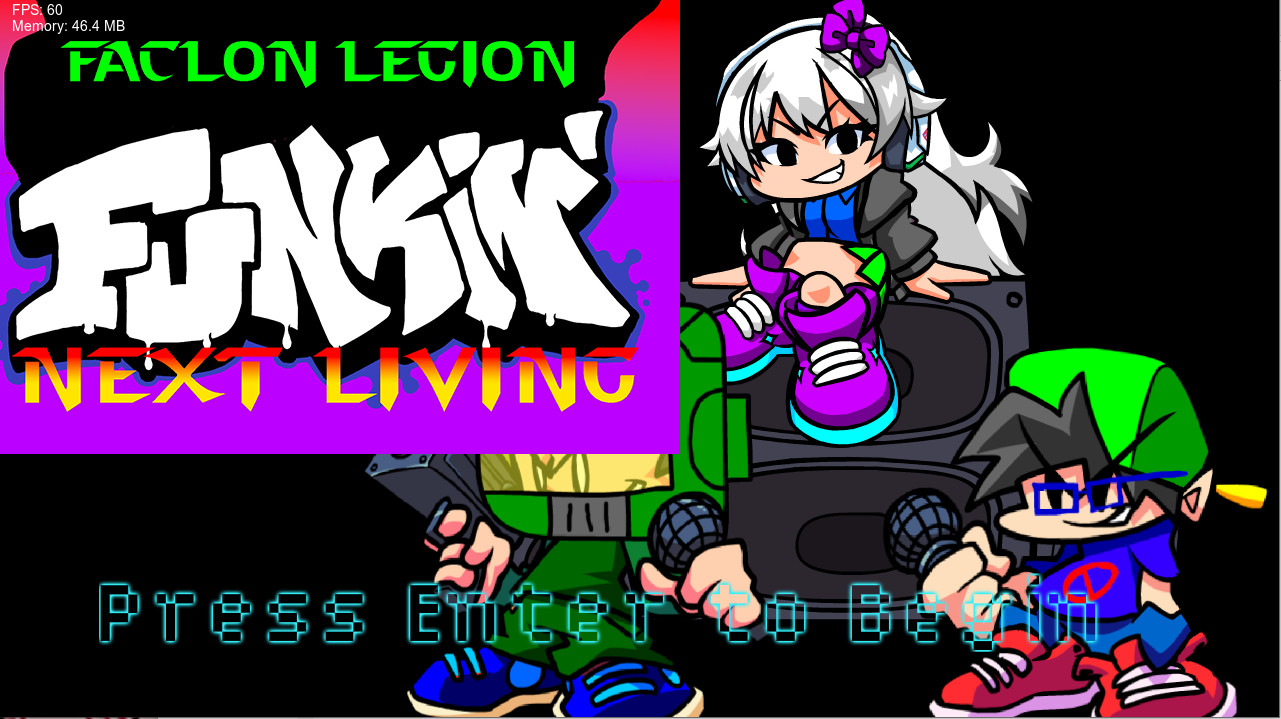 Faclon Legion Funkin Next Living (FNF Persian)