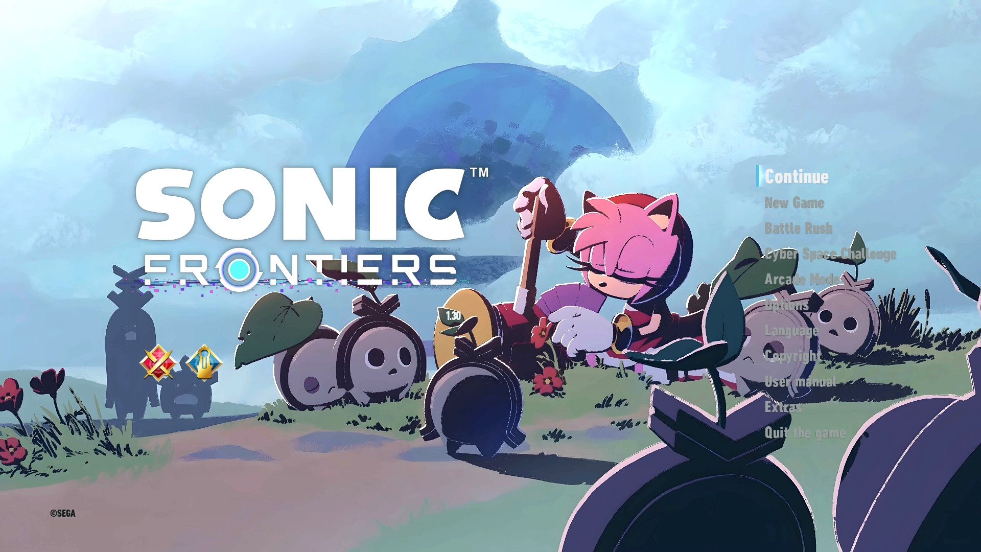 Into the Horizon Title Screens Mod for Sonic Frontiers | Frontiers Mods