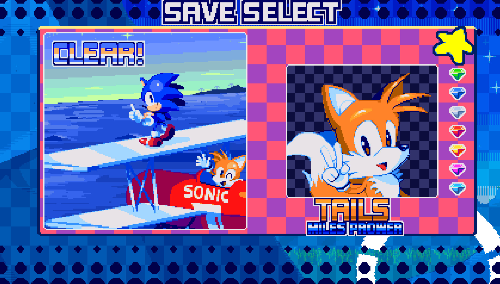 Sonic And The Fallen Star SAVE(100%) [Sonic and the Fallen Star] [Mods]