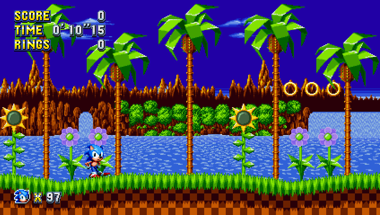 Green Hill Zone Act 2 Progress image - Sonic Mobian Rush - Mod DB