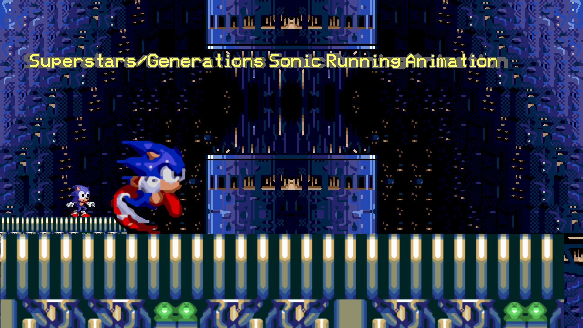 How to make a Sonic OC Sprite(Sonic Advance Style) 