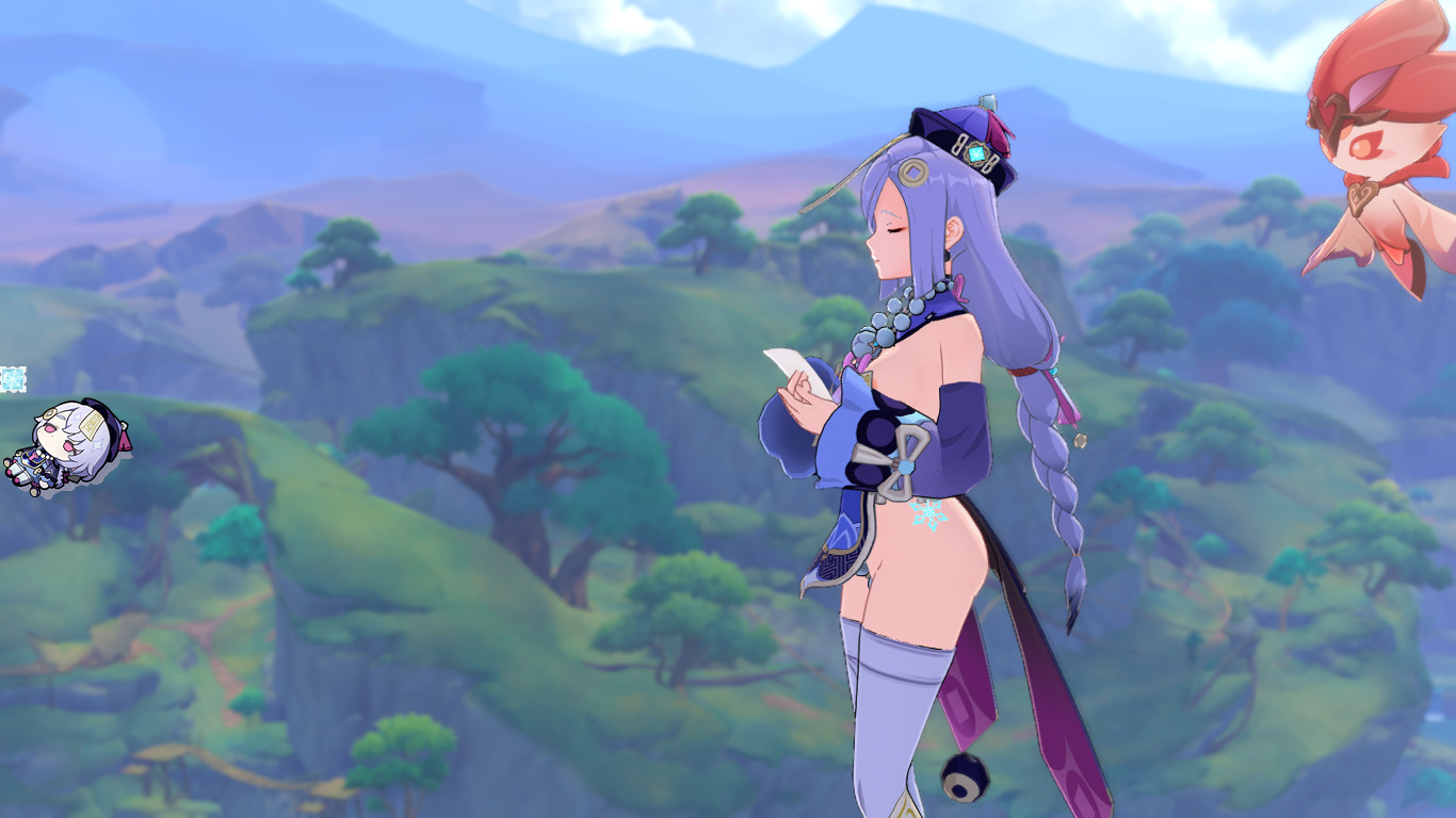 Shenhe - Qiqi cosplay