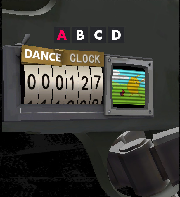 Dance Clock! Adventure Time Stat Clock