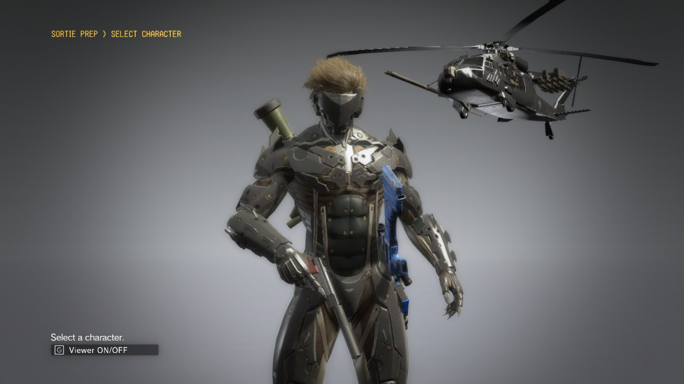 Raiden Variation Pack Mod for Metal Gear Solid V: The Phantom Pain ...
