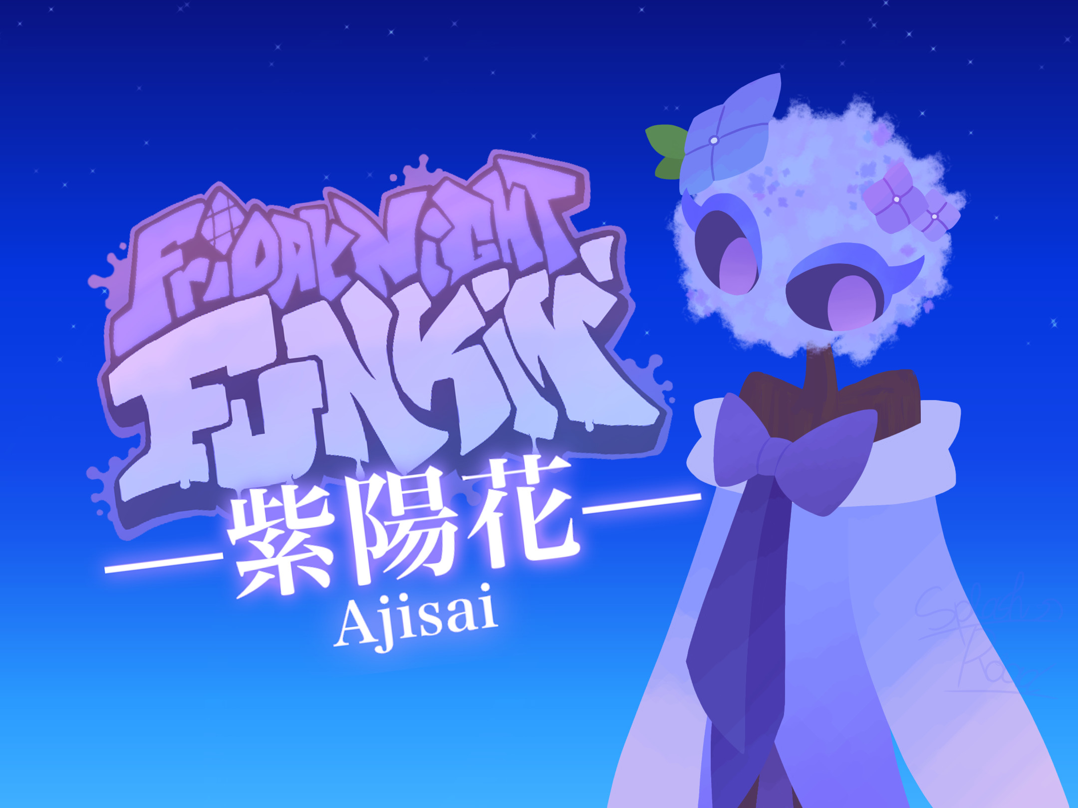 FNF vs Ajisai monster