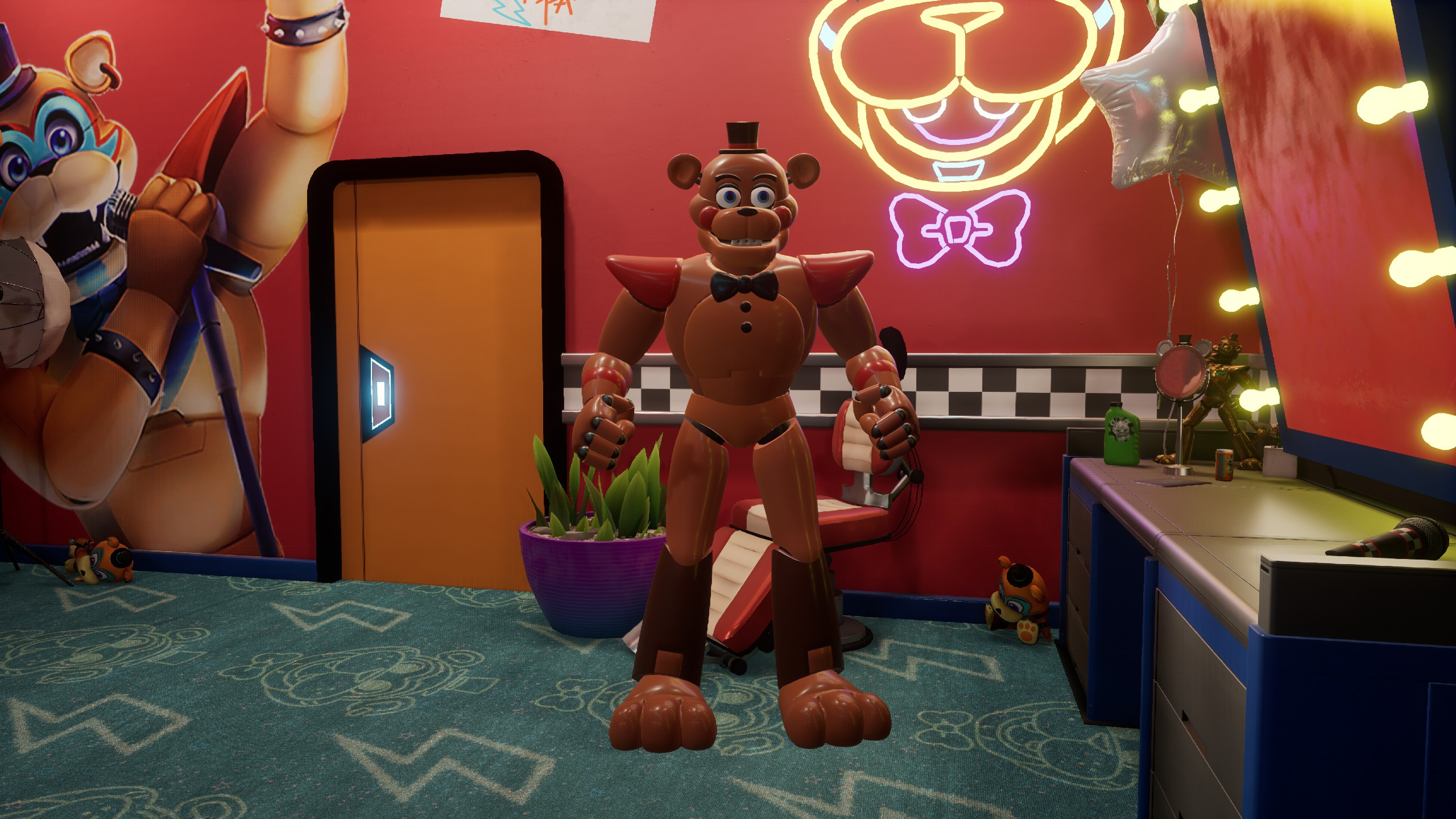 Finished Glamrock Freddy Fnaf Security Breach ( I Need Help Making Him Move  And Move For Mobile : r/JessetcSubmissions