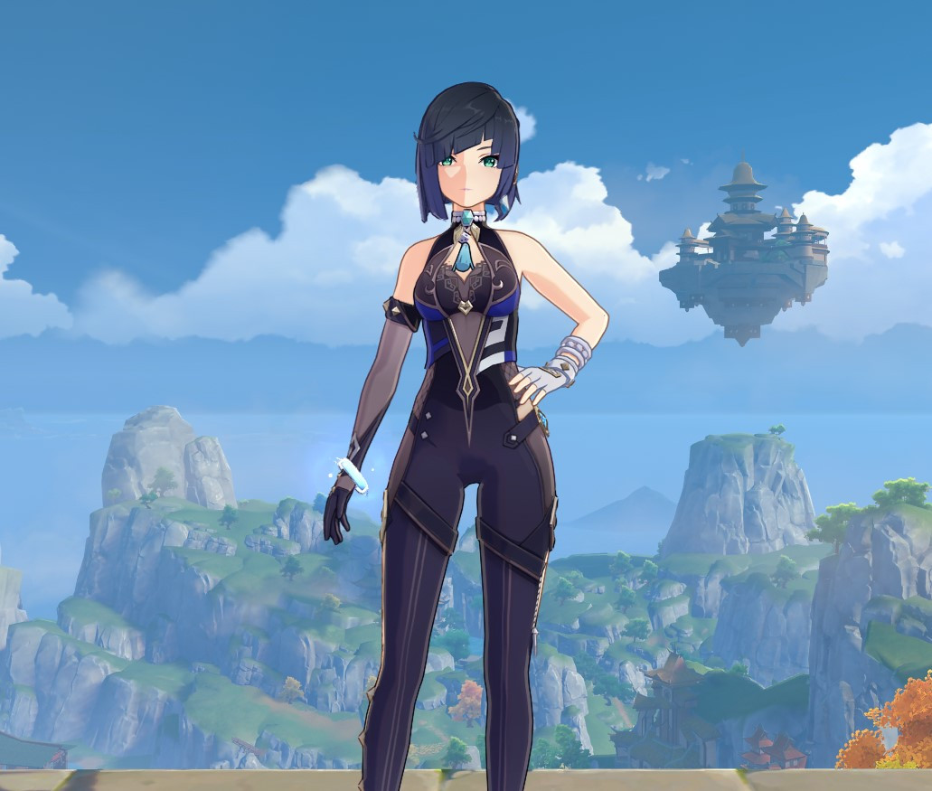 Yelan Coatless no layers
