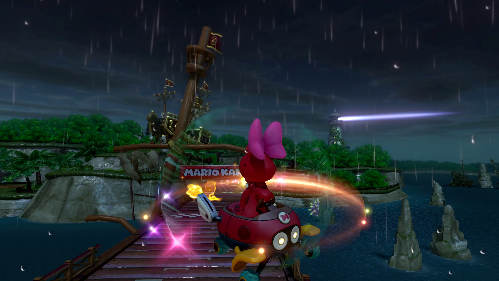 Mk8 Raft Shipwreck Shore - Original Custom Track Mod for Mario Kart 8 Deluxe ...