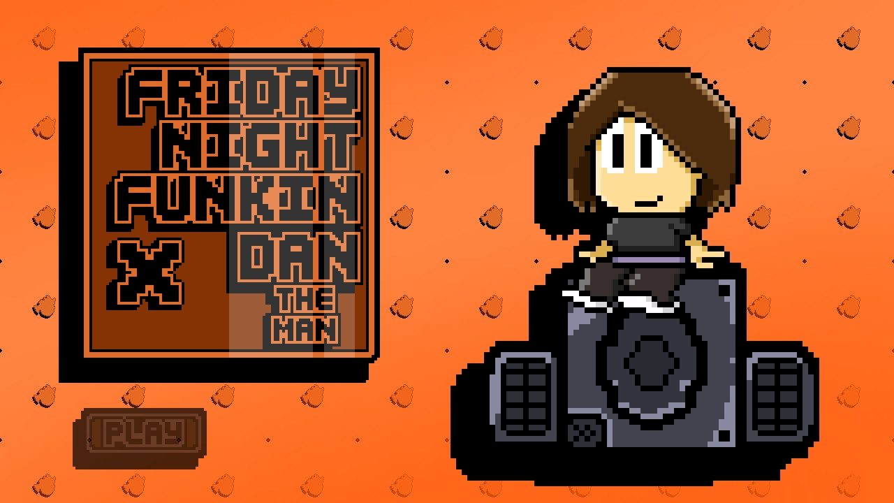 FNF x DAN the man v1.2